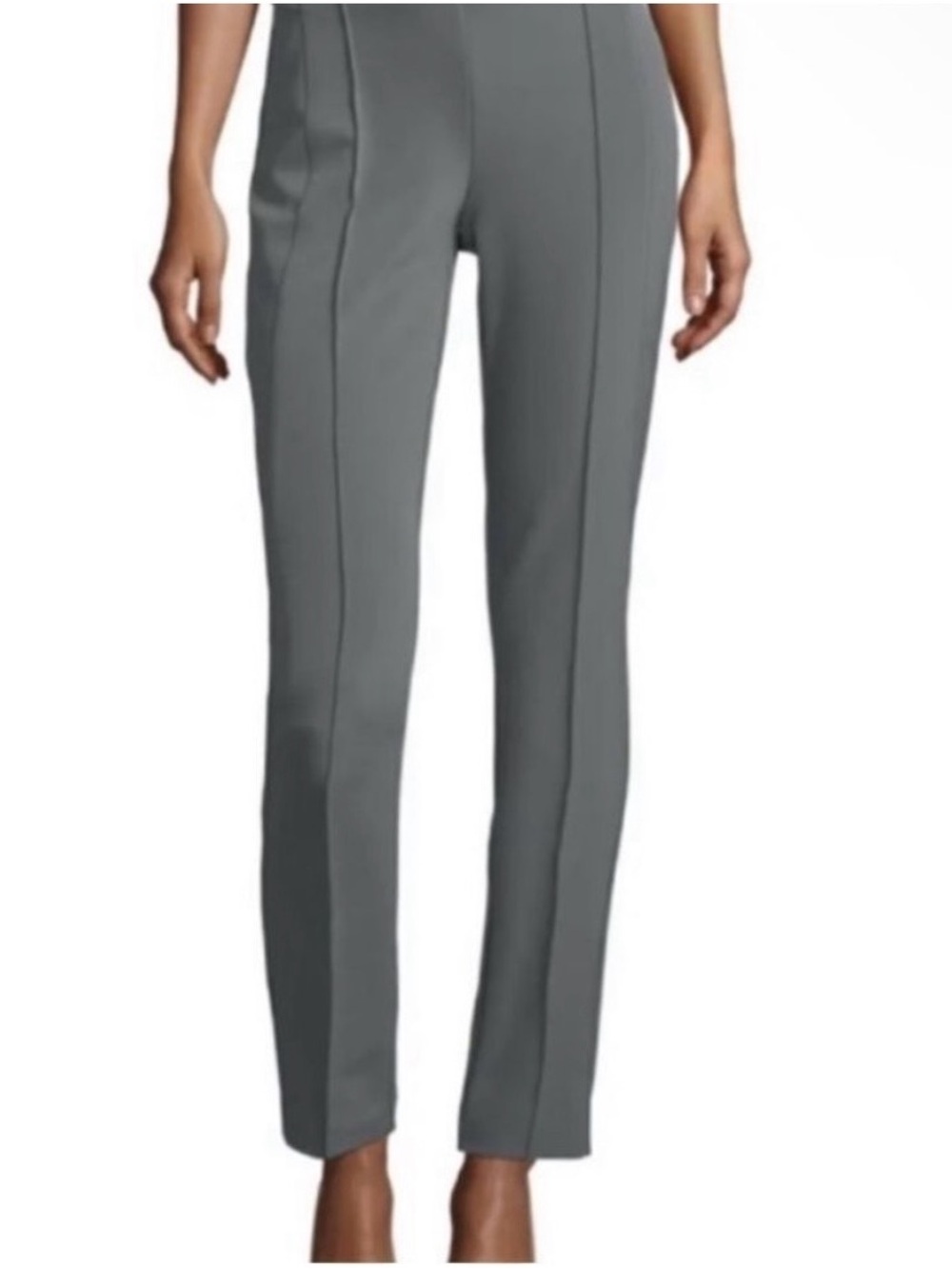 Lafayette 148 New York Gramercy Acclaimed-Stretch Pants 12 - Picture 1 of 6